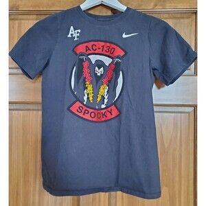 Nike Air Force Falcons AC-130 Spooky Graphic The Nike Tee Kids Large